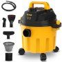 Photo 1 of VEVOR Wet Dry Vac, 2.6 Gallon, 2.5 Peak HP, 3 in 1 Shop Vacuum with Blowing Function, Portable with Attachments to Clean Floor, Upholstery, Gap, Car, ETL Listed, Yellow
