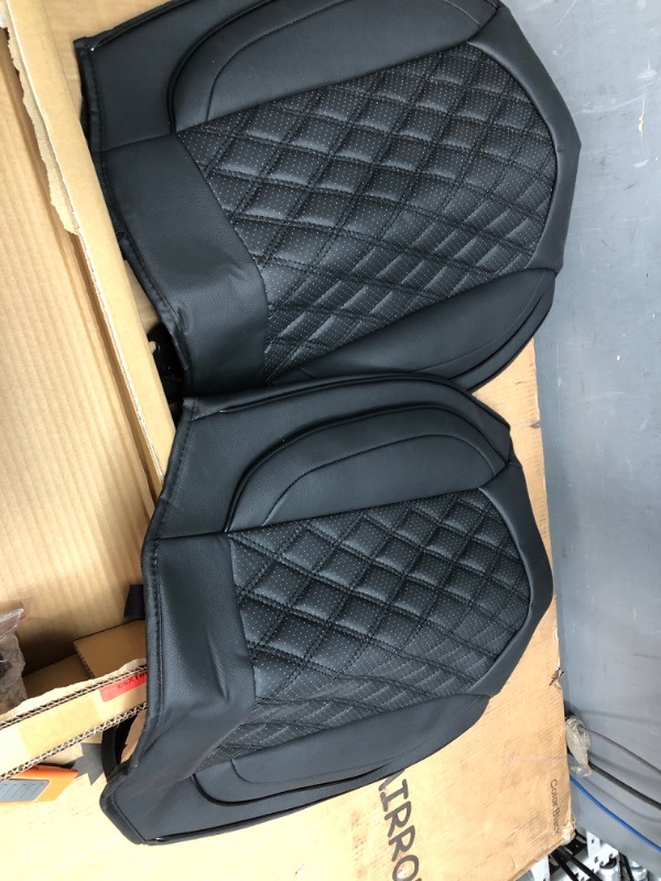 Photo 1 of 2pk Black Seat Cover