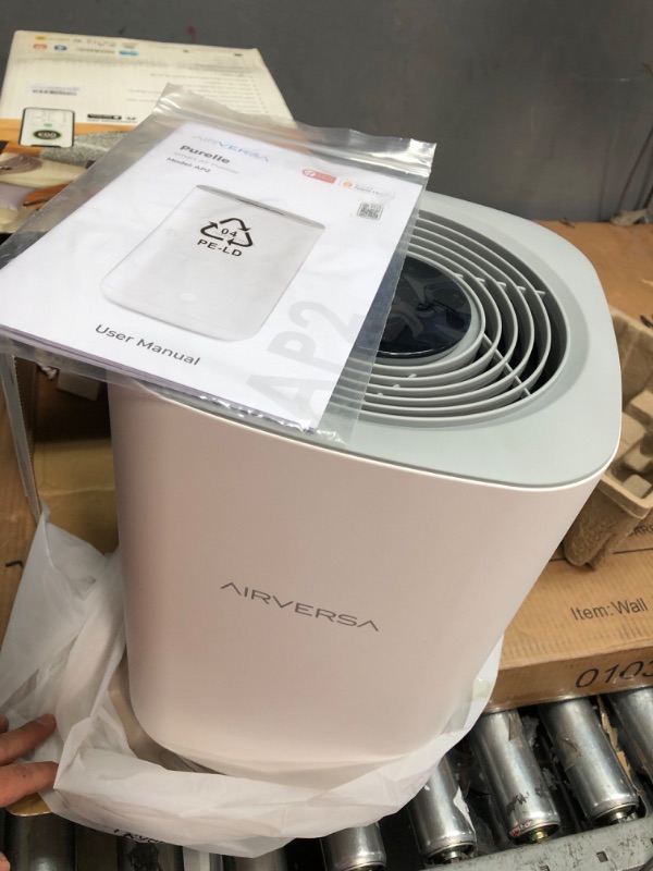 Photo 3 of Airversa HomeKit Air Purifier over Thread,???????? ?????? ??????? ????? ???? ??? 3-Stage H13 True HEPA Filter Smart Air Cleaner 1000 sq.ft Purelle AP2 Apple Home Thread