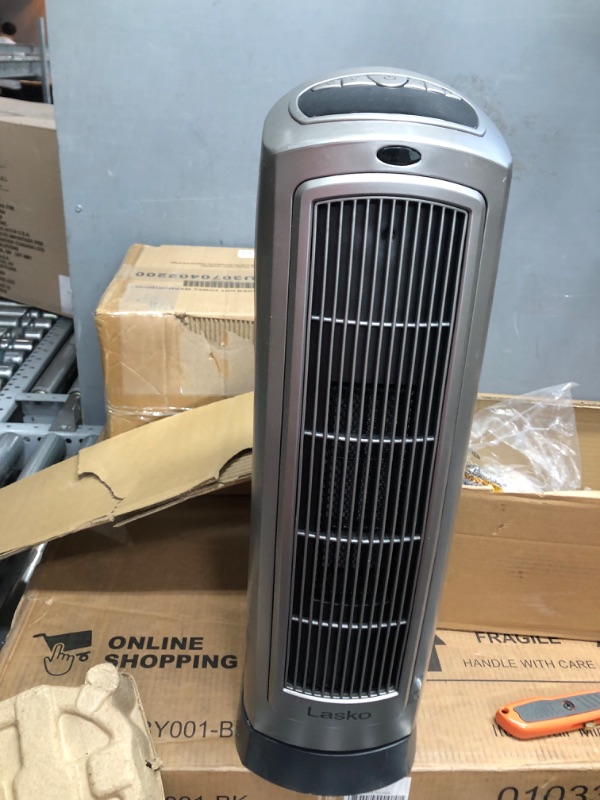 Photo 1 of Lasko Oscillating Ceramic Tower Space Heater for Home