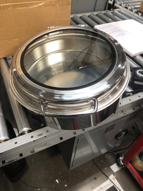 Photo 1 of Parts Only
THXSUN Electric Chafing Dish, 400W Electric Chafing Dish Buffet Set 6QT Round Full Size Buffet Servers and Warmers with Glass Lid & Roll Top, 9 Heating Levels, Stainless Steel Chafers for Catering
