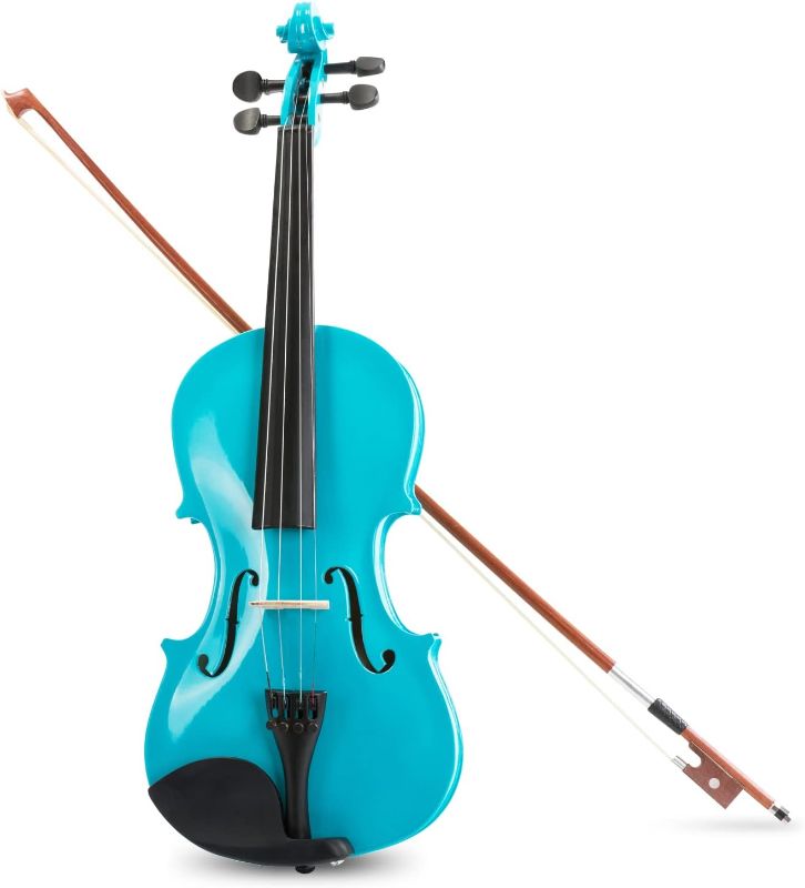 Photo 1 of turquoise violin, 1/4