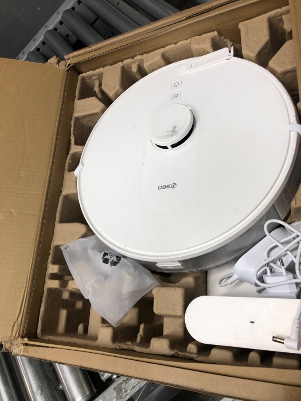 Photo 2 of 360 S8 Robot Vacuum and Mop Cleaner, Customized Smart Mapping, LiDAR Navigation, 2700Pa Strong Suction, Self-Charging Work with Alexa/WiFi/APP, Ideal for Carpet and Pet Hair