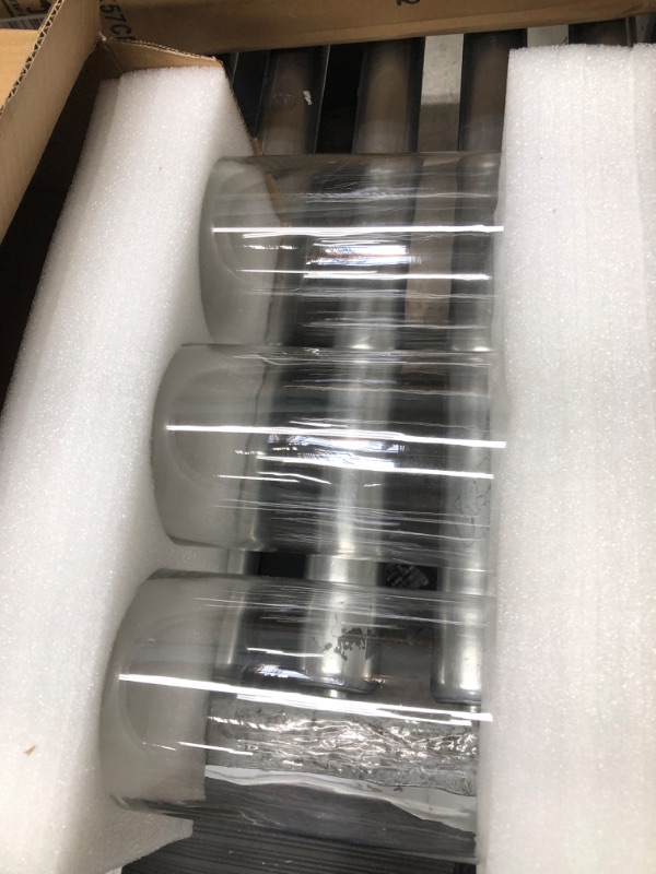 Photo 2 of 10 Inch Tall Cylinder Vases,Set of 3 Glass Vase for Centerpieces,Clear Flower Vase Decorative Floral Vase for Home Decor,Candle Holder,Wedding Favors(4" W X 10" H) 3pack-4"w x 10"h