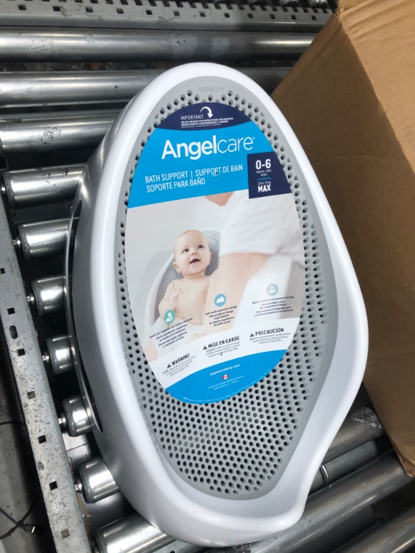 Photo 2 of Angelcare Baby Bath Support (Grey) | Ideal for Babies Less than 6 Months Old