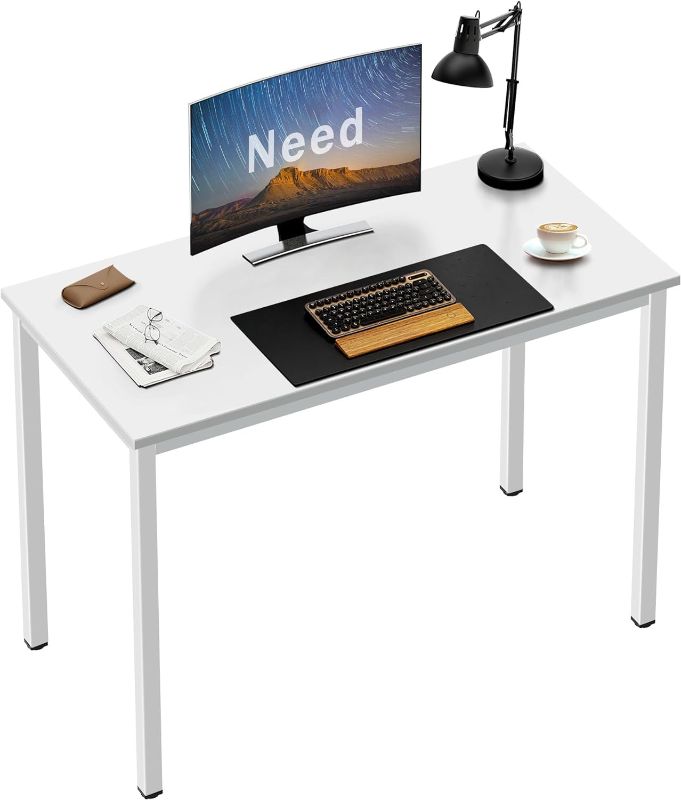 Photo 1 of Need Small TableStudy Desk for Narrow Spaces,Sturdy and Heavy Duty Study Workstation for Laptop-Easy Assembly Homework Desks