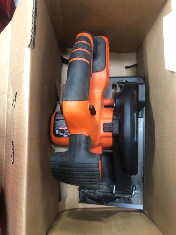 Photo 2 of BLACK+DECKER 20V MAX* POWERCONNECT 5-1/2 in. Cordless Circular Saw, Tool Only (BDCCS20B) Circular Saw Only