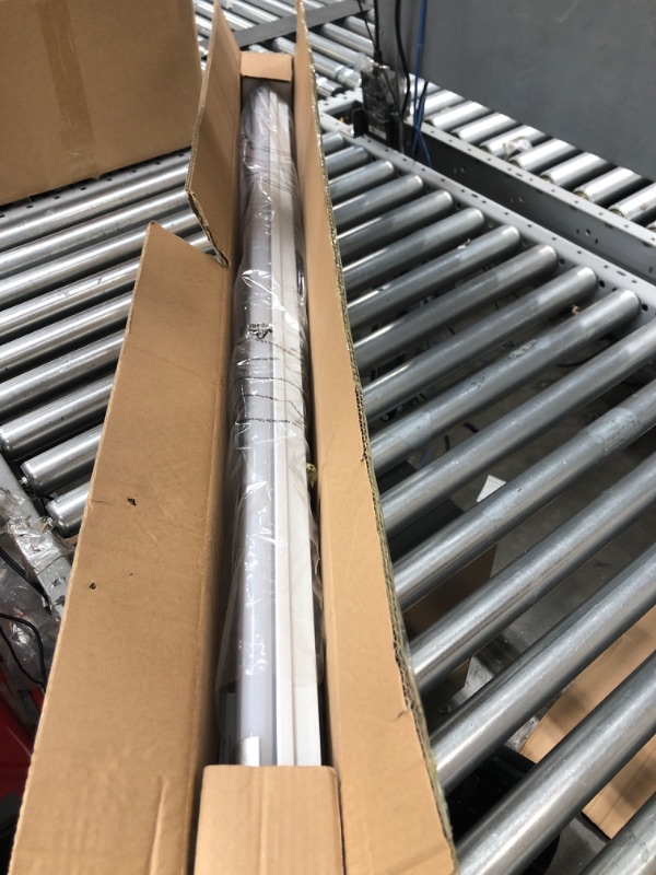 Photo 1 of **UNTESTED UNKNOWN IF FUNCTIONAL** AntLux 4FT LED Flush Mount Puff Lights, 40W 4500LM, 4000K Neutral White, 48 Inch Linear LED Kitchen Ceiling Lighting Fixtures for Laundry, Craft Room, Fluorescent Light Replacement, 1 Lights