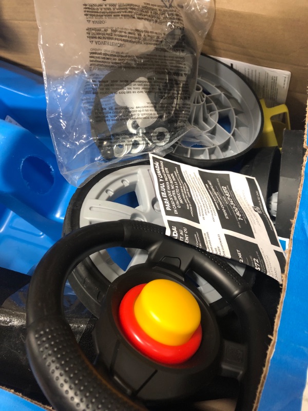 Photo 1 of Step2 Whisper Ride Cruiser Push Car, Blue Blue Ride-On