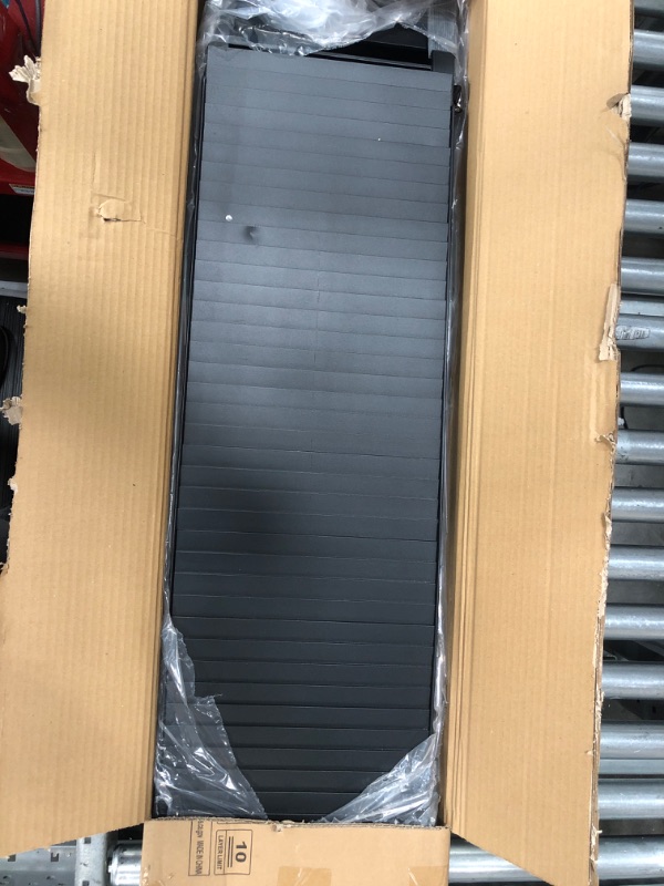 Photo 1 of KOLO Motorcycle Ramp, 81" L x 12" W Aluminum Folding Ramp, 750 lbs Capacity, Lightweight Portable Ramps with Handle and Buckles, 6.75 FT Loading Ramp for Pickup Trucks, Easy to Carry and Store LR001D-A 1 pc