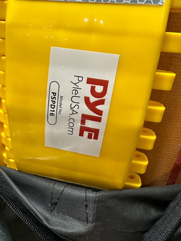 Photo 2 of **SEE NOTES**Pyle Portable Vehicle Traffic Speed Bump - 9.8' ft Heavy Duty Reflective Plastic Humps, Car Truck Automotive Vehicles Speed Bumps for Asphalt Concrete Gravel Garage Driveway Roads Parking Lot - PSPD16