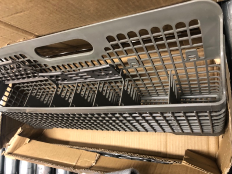 Photo 3 of 8531233 Dishwasher Silverware Basket (19"x3.4"x9") Compatible with Whirlpool Ge Ken-more Direct Replaces WPW10190415 AP6016614 PS11749906 AP3176123 AP6012898 PS11746119