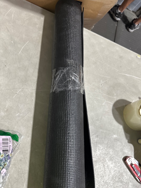 Photo 3 of ***READ NOTES*** Thin Black yoga mat