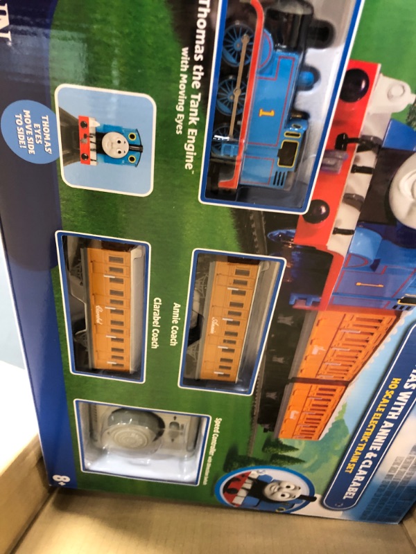 Photo 3 of Bachmann Trains - Thomas & Friends Thomas with Annie and Clarabel Ready To Run Electric Train Set - HO Scale