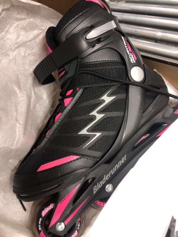 Photo 2 of Bladerunner by Rollerblade Advantage Pro XT Women's Adult Fitness Inline Skate US Size 9 Black/Pink