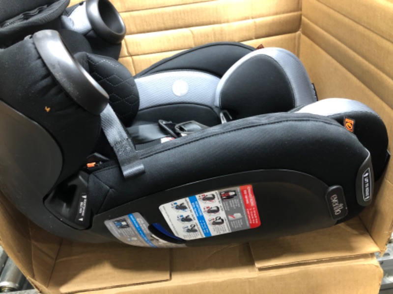 Photo 3 of (READ FULL POST) Evenflo Revolve 360 Extend All-in-One Rotational Car Seat with Quick Clean Cover (Revere Gray)