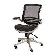 Photo 1 of *PARTS ONLY* SILVER AND BLACK OFFICE CHAIR