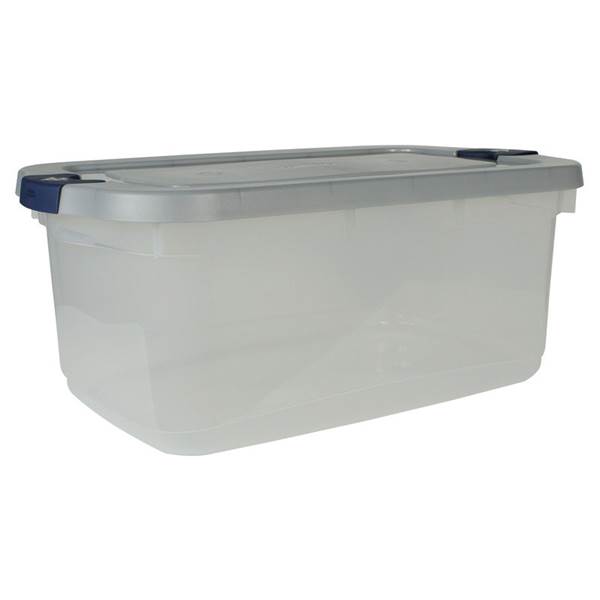 Photo 1 of 5pc
Rubbermaid Roughneck Clear Storage Box
