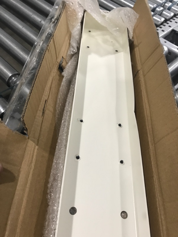 Photo 3 of * SEE NOTES* Mail Boss 7136 4 Box Spreader Bar, White Mailbox Mounting Beam