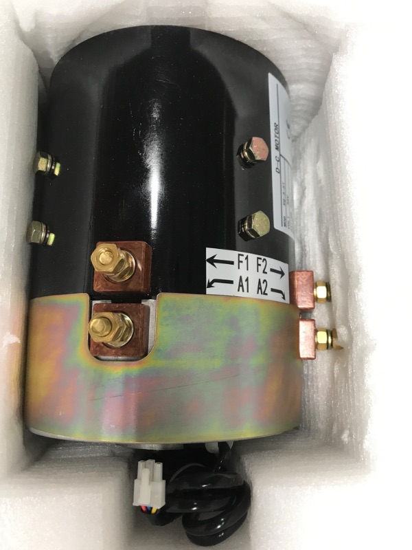 Photo 2 of Giuqa GB9-4001 Drive Motor ZQS48-3.8-T ZQS48-3.8-T1 48Volt 3.8kW Electric Drive Motor Fits for Tomberlin E-Merge Electric Golf Cart 07-UP 3800W Power DC Motor 1008255 DA8-4012
