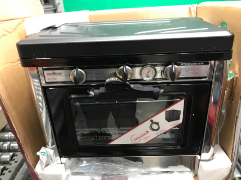 Photo 2 of *NEW* Camp Chef Deluxe Outdoor Camp Oven Black/Silver 31" H x 24" W x 18" L