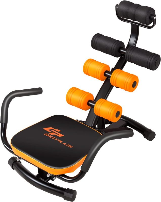 Photo 1 of *PARTS ONLY* AMAZON WORKOUT MACHINE PULL UP BAR ORANGE BLACK CHAIR