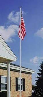 Photo 1 of 12FT WHITE METAL FLAG POLE