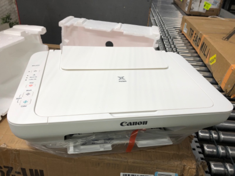 Photo 2 of Canon PIXMA 2522 Series All-in-One Color Inkjet Printer I Print Copy Scan I 60 Sheets Paper Tray I Up to 8.0 ipm² Print Speed I Up to 4800 x 600 dpi Print Resolution + Printer Cable