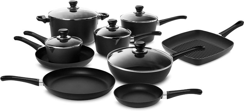 Photo 1 of **NOT ALL ITEMS FROM STOCK PHOTO INCLUDED** Scanpan 5 Piece Cookware Set