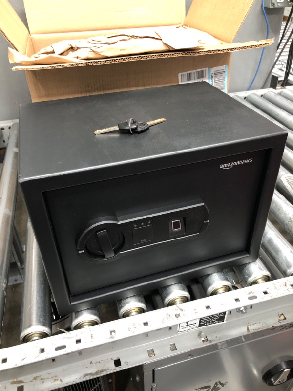 Photo 1 of amazon basics safe with keys