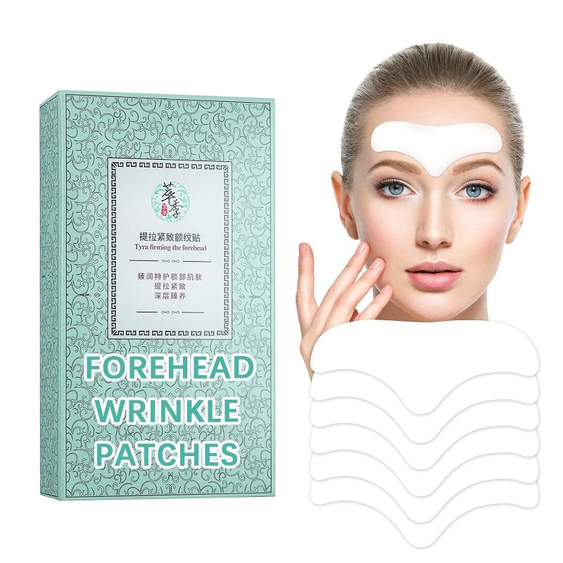 Photo 1 of Forehead Wrinkle Patches 10Pcs Collagen and Hyaluronic Acid Pads for Forehead Wrinkles Smoothing-Repair Your Lines,Help Prevent New Ones-Overnight Forehead Wrinkles Treatment Easy Use
