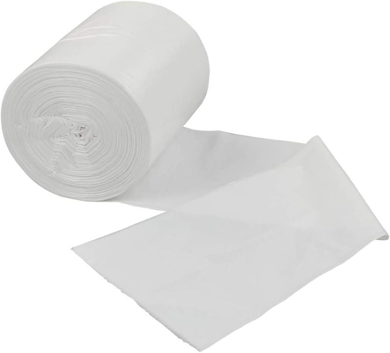 Photo 1 of 13 Gallon Kitchen Garbage Trash Bags, White, 115 Counts, F
