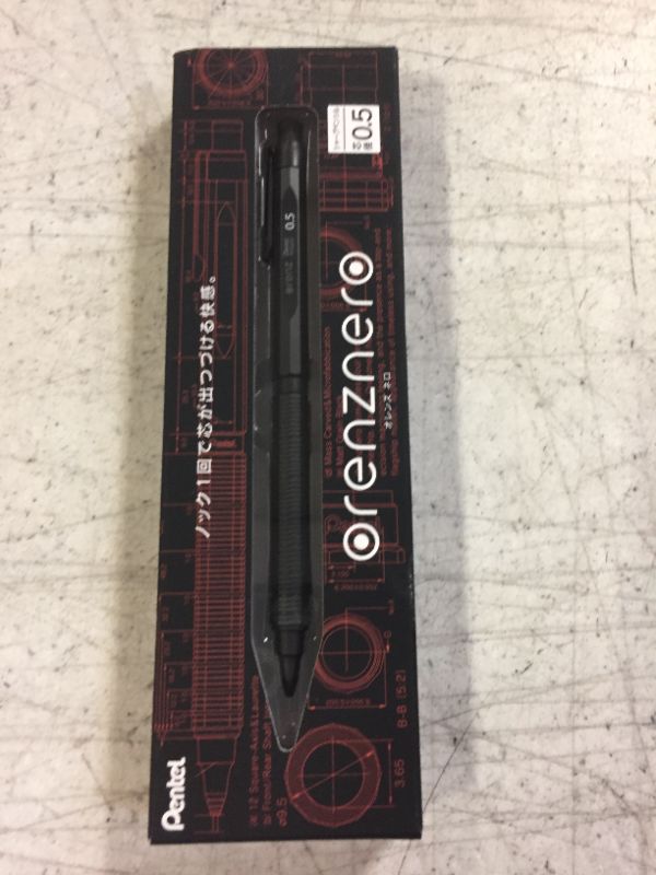 Photo 2 of Pentel Orenz Nero Mechanical Pencil 0.5mm (Black)
