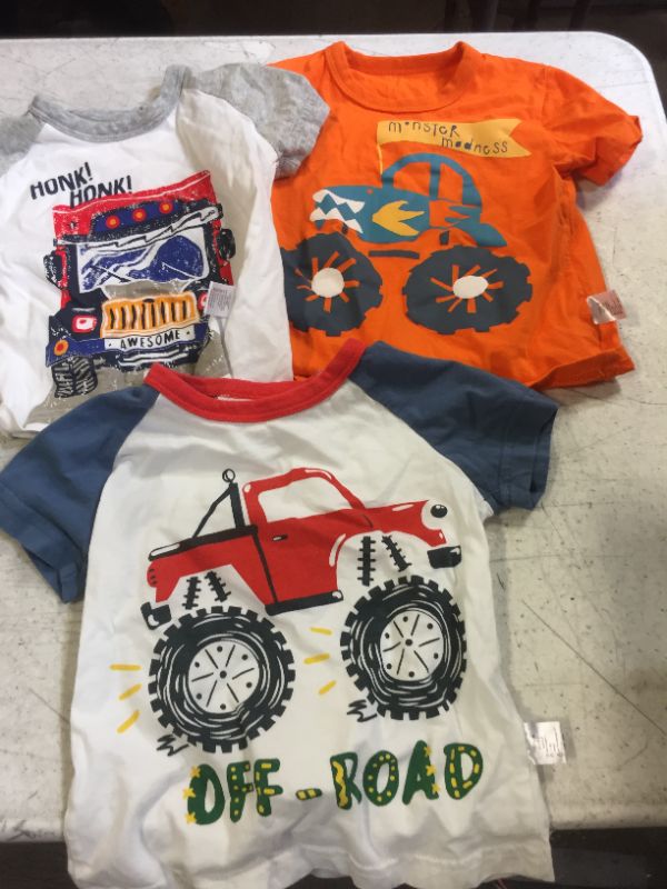 Photo 1 of 3 PACK OF BOY SHIRTS SIZE 90