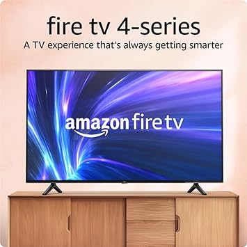 Photo 1 of Amazon Fire TV 43" 4-Series 4K UHD smart TV with Fire TV Alexa Voice Remote, stream live TV without cable
