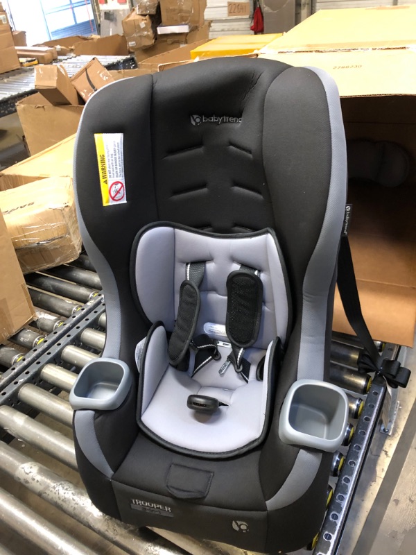 Photo 2 of Baby Trend Trooper 3-in-1 Convertible Car Seat, Dash Black