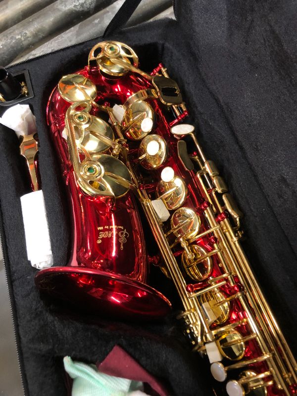 Photo 6 of SLADE Saxophone Eb Alto Saxophone for Beginner Students, Saxaphone Adult, Saxophone Alto, Beginner Saxophone, Alto Saxaphone, Saxofon Alto, Saxophone, Red Ruby