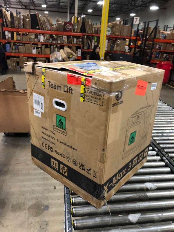 Photo 1 of R QIDI TECHNOLOGY MAX3 3D Printer,All-Around Large Size 3D Printers,600mm/s Fast Print,High Precision&High-Speed Industrial Grade,Fully Automatic Leveling,65? Chamber Heat,12.8×12.8×12.4"