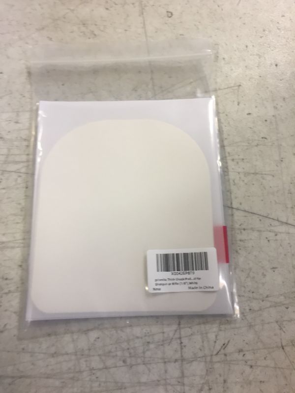 Photo 1 of Thick Cheek Protector Recoil Pad Rest for Shotgun or Rifle (1/8"), White