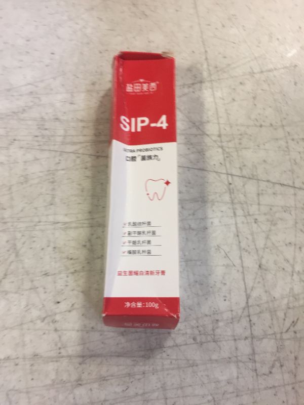 Photo 2 of 1pcs Yayashi-S Sp-4 Probiotics,Toothpaste Fresh Breath Toothpaste, Stain Removing Toothpaste