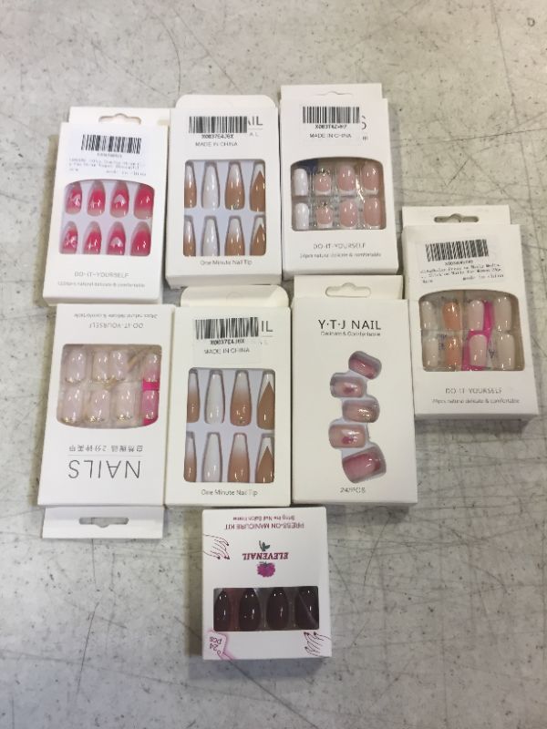 Photo 1 of 8 PACK OF PRESS ON NAILS 
