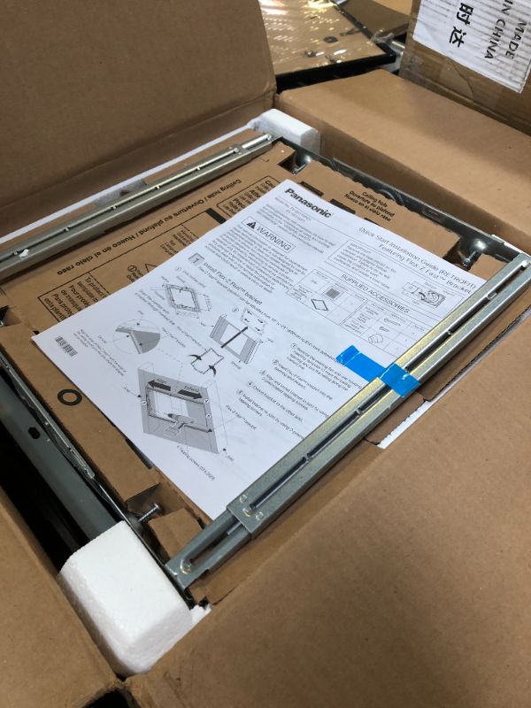 Photo 1 of Panasonic FV-0511VF1 WhisperFit DC Fan 50-80-110 CFM Retrofit Bathroom Exhaust Fan - Quiet Energy Star-Certified Energy-Saving Bathroom Ceiling Fan