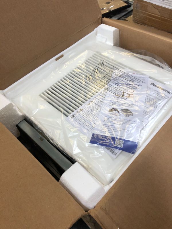Photo 1 of Panasonic FV-0511VF1 WhisperFit DC Fan 50-80-110 CFM Retrofit Bathroom Exhaust Fan - Quiet Energy Star-Certified Energy-Saving Bathroom Ceiling Fan