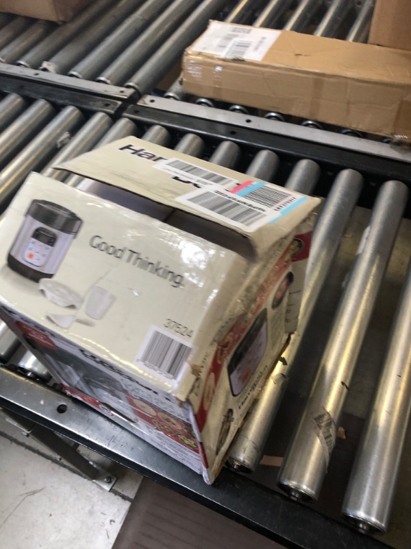 Photo 3 of Hamilton Beach 37524 Digital Programmable Rice Cooker & Food Steamer, with Slow Cook & Hard-Boiled Egg Functions, with Steam & Rinse Basket, 6 Cups Cooked (3 Uncooked), Stainless Steel