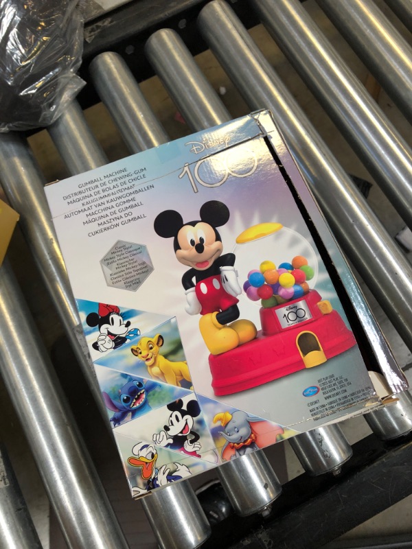 Photo 2 of Disney100 Years of Wonder Mickey Mouse Thanks for The Gumball Machine, 8.65-inch, Retro, Officially Licensed Kids Toys for Ages 3 Up by Just Play