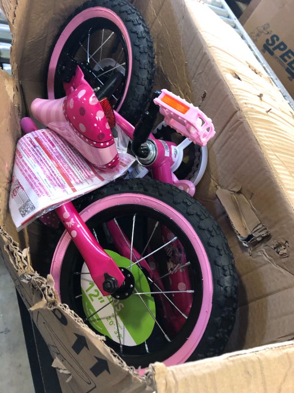 Photo 3 of 12-inch Disney Minnie Mouse Bike for Girls' by Huffy