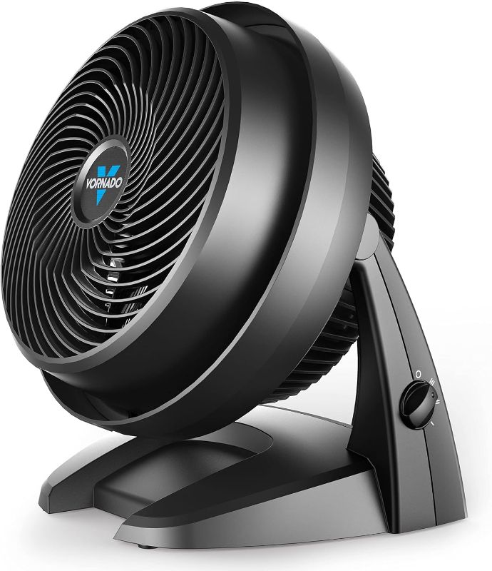 Photo 1 of Vornado 630 Mid-Size Whole Room Air Circulator Fan for Home, 3 Speeds, Adjustable Tilt, Removable Grill, 9 Inch, Moves Air 70 Feet, Quiet Fan for Bedroom
