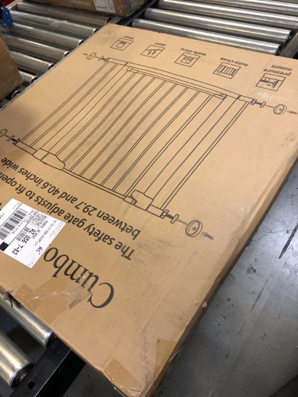 Photo 1 of Cumbor 36" Extra Tall, 29.7"- 40.6" Width Baby Gate & Cumbor 30.5" Tall, 29.5"-40.6" Width Dog Gate for House, Stairs, Doorways