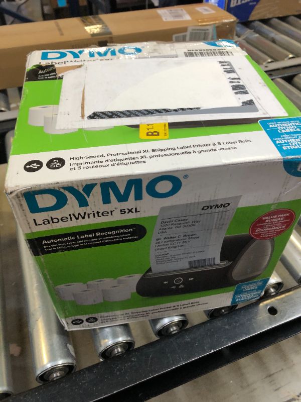 Photo 4 of DYMO LabelWriter 5XL Label Printer Bundle, Prints Extra-Wide Labels UPS, USPS and Amazon, Ebay, and More, Label Maker Printer