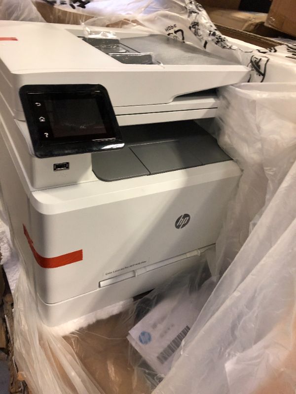 Photo 3 of HP Color LaserJet Pro M283fdw Wireless All-in-One Laser Printer, Remote Mobile Print, Scan & Copy, Duplex Printing, Works with Alexa (7KW75A)